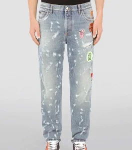 DOLCE & GABANNA ORIGINAL muske farmerke aplikacije XXL - XL