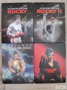 Stallone (Blu-Ray, 4K) Steelbookovi