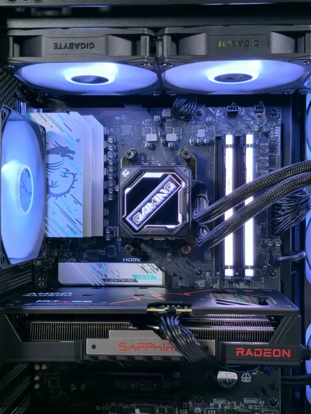 Ryzen 7 7800X3D RX 9060XT B840 32GB 1TB - SM160PC