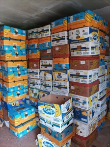 Jednoredne gajbe,banana kutije,plastične gajbe,gajbe