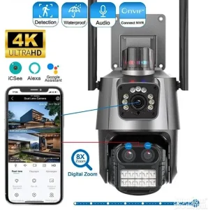 WiFi kamera dupla 3 sociva 15MP