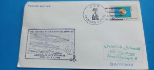 US Navy koverta godišnjica 1976