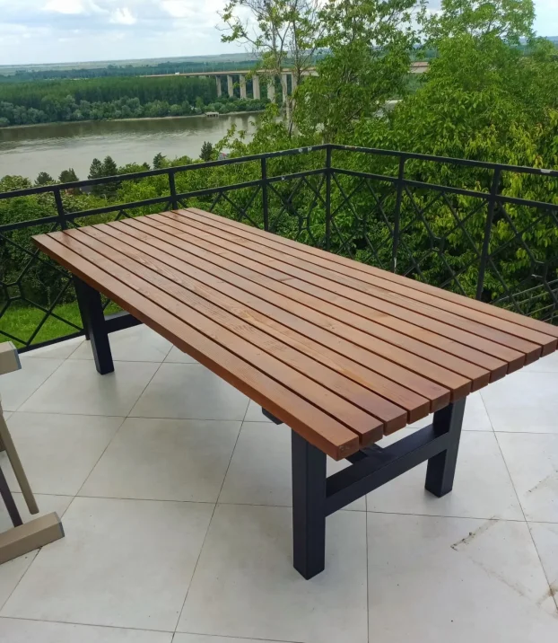 Sto i 4 klupe, baštenski stolovi i klupe, sto i klupe