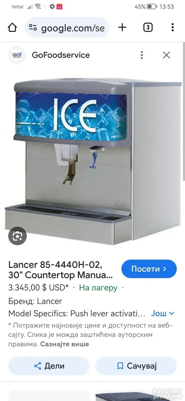 Dispanser za led