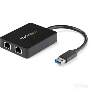 Startech Usb 3.0 To Dual Port Gigabit Ethernet Adapter Nic