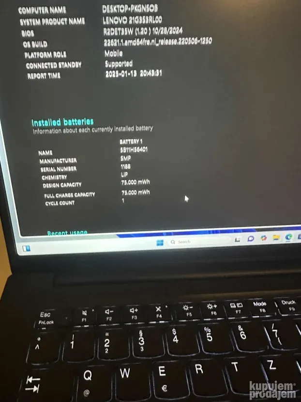 Lenovo Thinkpad P14s gen5 9 Ultra 185H 2Tb ssd