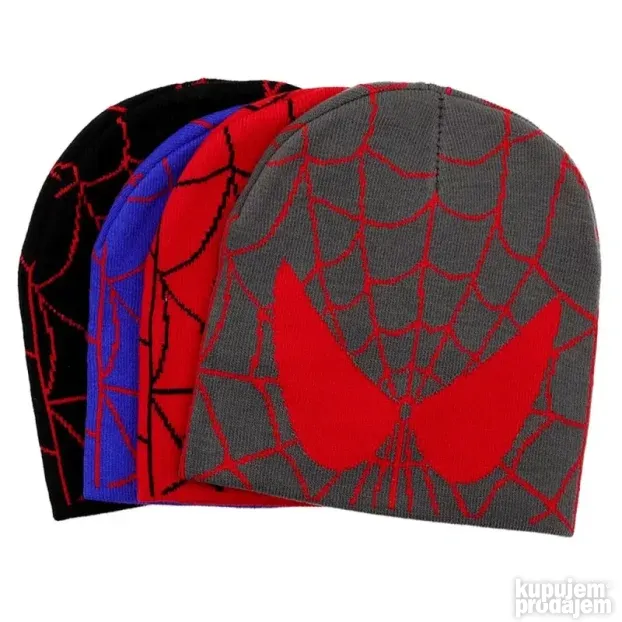 Dečija kapa sa dezenom Spajdermena