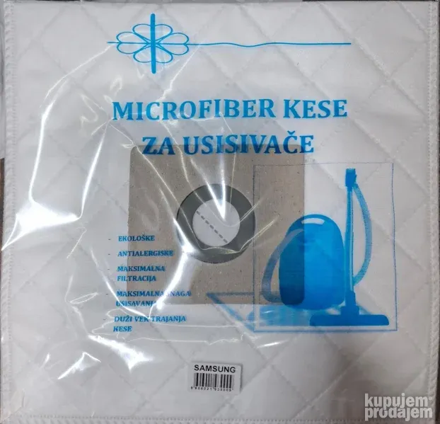 Mikrofiber kese za SAMSUNG, Simens, Bosh, Philips, Gorenje
