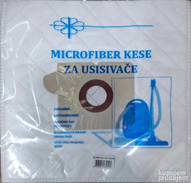 Mikrofiber kese za SAMSUNG, Simens, Bosh, Philips, Gorenje