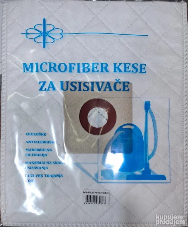 Mikrofiber kese za SAMSUNG, Simens, Bosh, Philips, Gorenje