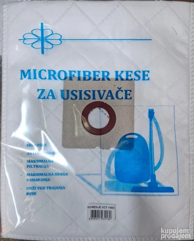 Mikrofiber kese za SAMSUNG, Simens, Bosh, Philips, Gorenje