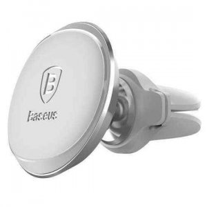Drzac za mobilni telefon BASEUS AIR magnet cable clip sivi