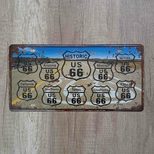 Tablica ROUTE 66 gr.znak