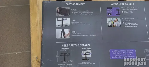 Univerzalni stalak za televizore Sanus