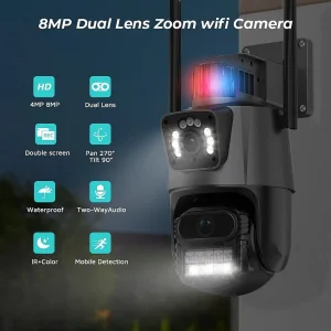 WIFI dual kamera - najkvalitetniji model icsee video nadzor