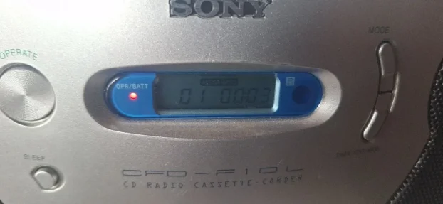 Sony cd/kasedek/radio