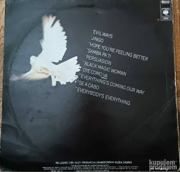 Santana-Santana s Greatest Hits Reissue LP