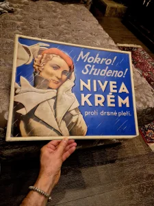Limena tabla Nivea iz 90- toh godina, 46 cm