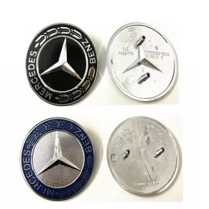 Mercedes znak za haubu na ubadanje PLAVI A, B, ML klasa 57mm