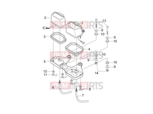 AP8214054 - Sajla Brzinometra Aprilia RX 50 & MX 50 03 04