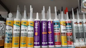 Silikoni TKK za stiropor,montazni elasticni temperaturu