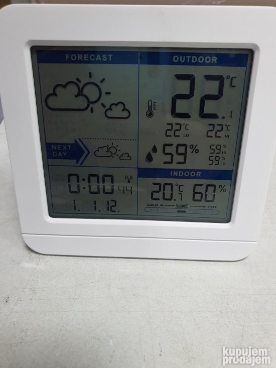 Meteoroloska Stanica sa Spoljnim Senzorom - TFA