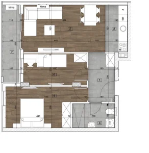 Bulevar patrijarha Pavla, 60m2   šifra  542574