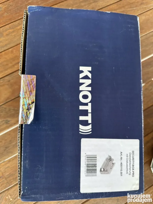 KNOTT Boks za zakljucavanje prikolice