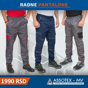 Radne pantalone modeli 2023 PREMIUM veličine 48 do 64