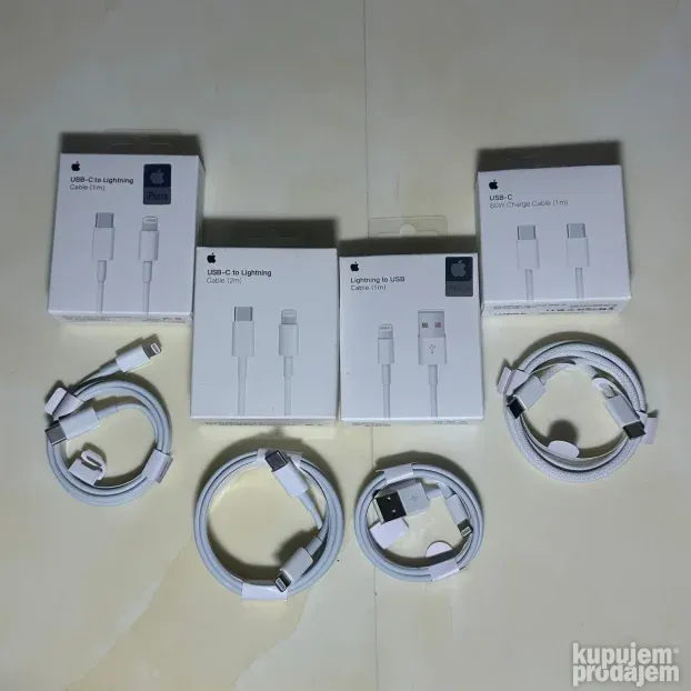 Kabl za punjac iPhone 15/14/13/12/11/X lightning/ tip C/ USB