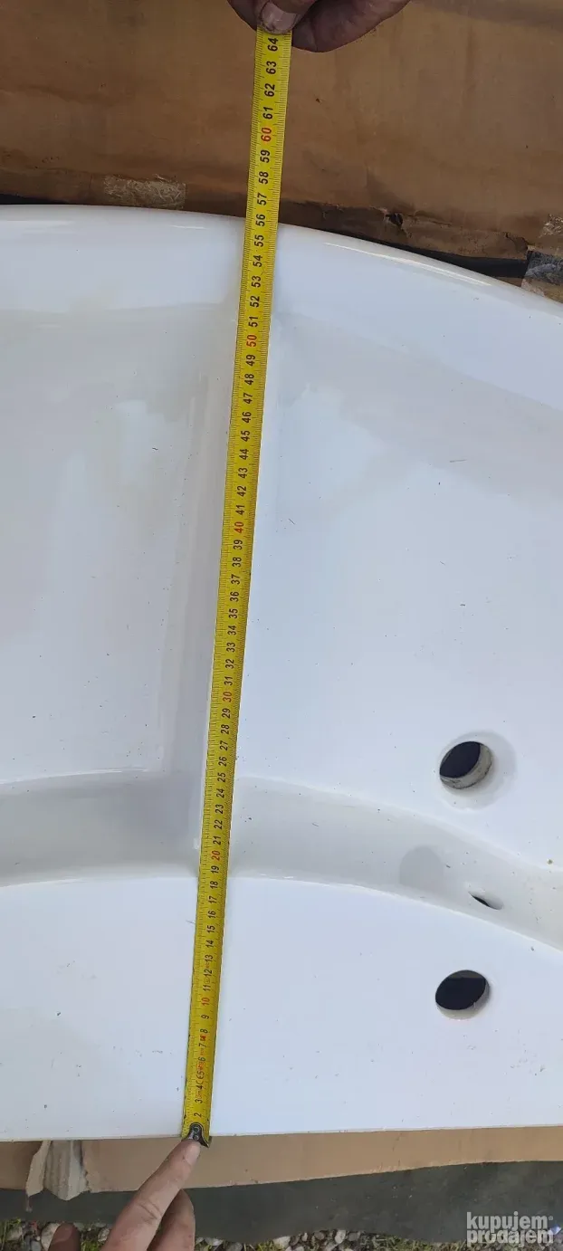umivaonik keramicki dupli viseci 150x56cm.