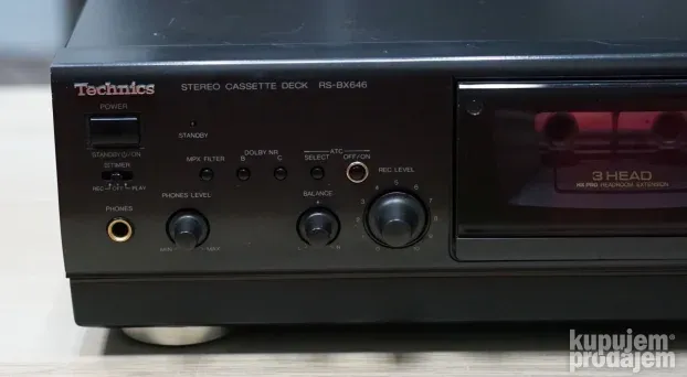 Technics RS-BX646 3 Head