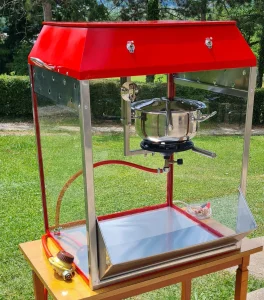 Aparat za kokice plin