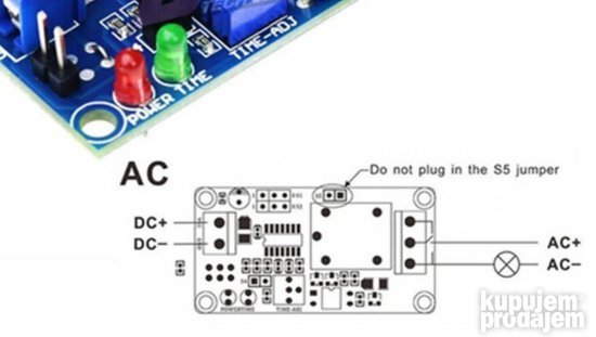 12V Trigger relej odlozeno gasenje najjednostavniji
