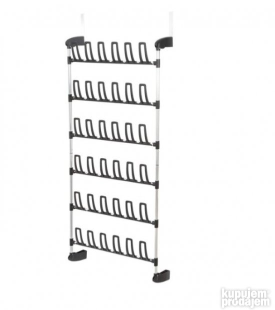 Cipelarnik za 18 Pari Obuce Metal-Plastika 68x155cm