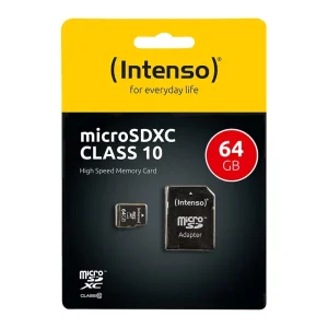 Micro SD Kartica INTENSO 64GB Class 10(SDHC&SDXC)sa adap.