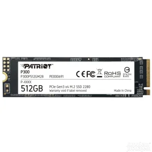 Patriot 512gb P300 M.2 Pcie M.2 2280 P300p512gm28