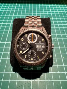 Revue Thommen Airspeed ETA 7750 TITANIJUM automatik hronog