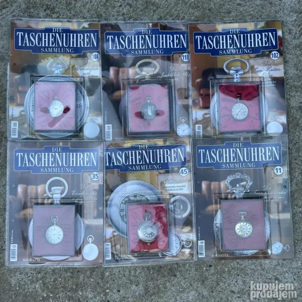 60x UNIKAT Kolekcionarski dzepni sat Taschenuhren