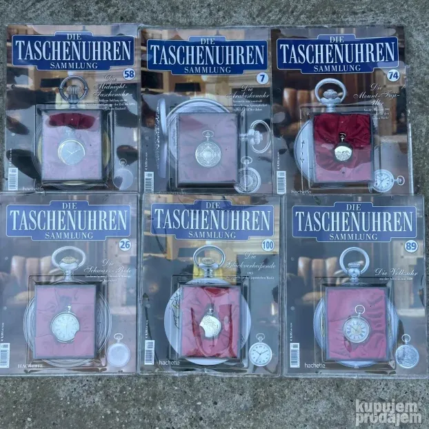 60x UNIKAT Kolekcionarski dzepni sat Taschenuhren