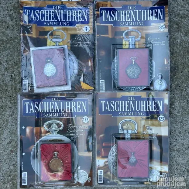 60x UNIKAT Kolekcionarski dzepni sat Taschenuhren