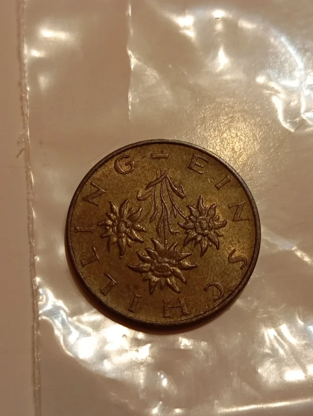 1 schiling 1978g. austrija