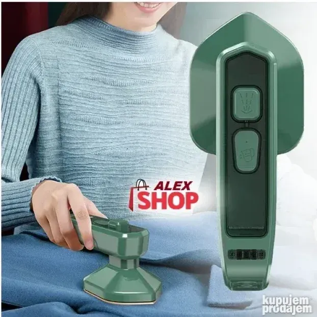 Mini pegla za putovanja i vertikalno peglanje na paru