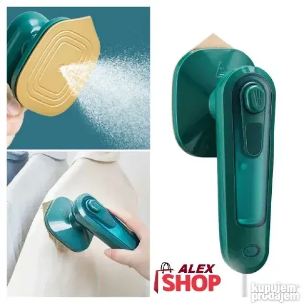 Mini pegla za putovanja i vertikalno peglanje na paru