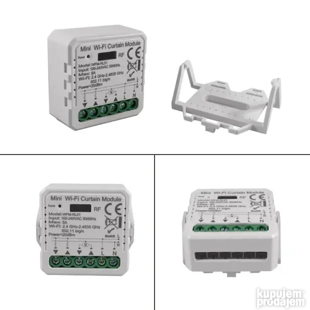 Wi-Fi smart prekidač-modul za roletne WFM-RL01