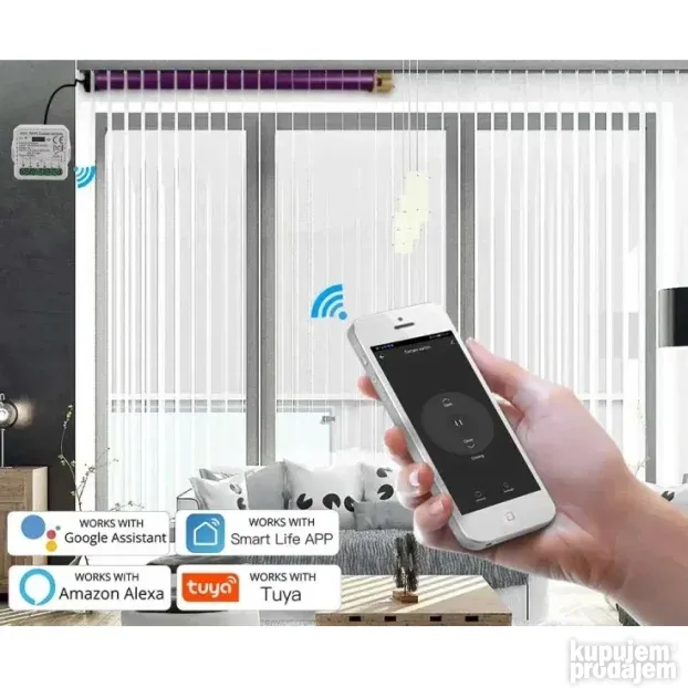 Wi-Fi smart prekidač-modul za roletne WFM-RL01