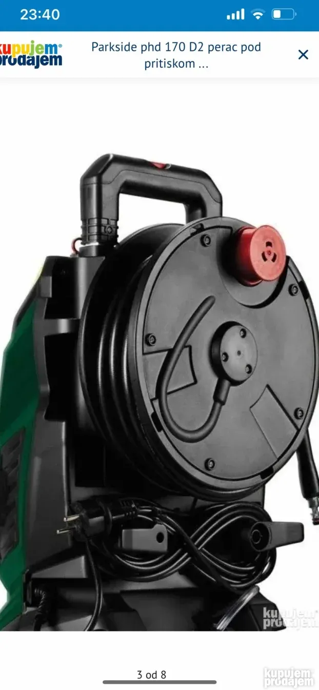 Parkside Perac Pod Pritiskom 170 bara 2400w Kerher NOVO