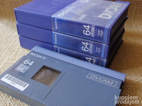 kasete DVCAM 64 3 komada