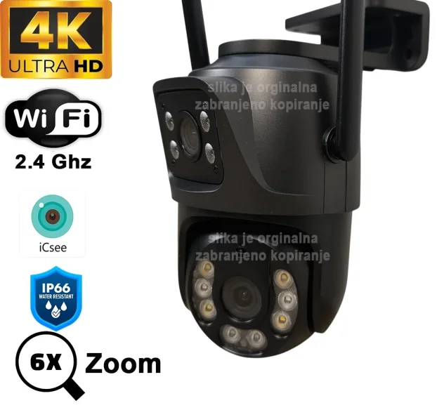 WIFI Dupla Kamera Najtrazeniji model ICSEE video nadzor NOV