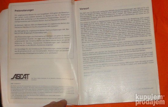 MICHEL brifmarken katalog Deutschland 1996/96